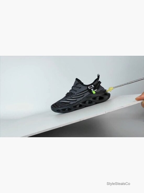 Lightweight Breathable Mesh Running Shoes Non Slip Gym Tennis Sneakers Lace Up main image 5